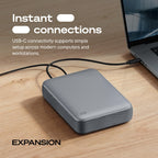Seagate 8TB Expansion Desktop Hard Drive | MicroB to USB-C (STNP8000400)