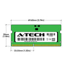 A-Tech 8GB RAM for Lenovo LOQ 15APH8, 15IRH8, 16APH8, 16IRH8 Gaming Laptop | DDR5 5600MHz PC5-44800 SODIMM 1.1V 262-Pin Non-ECC SO-DIMM Memory Upgrade