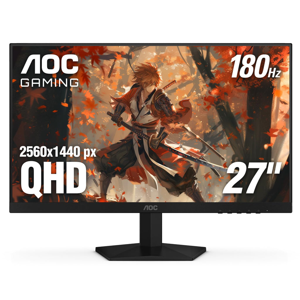 AOC 27" Gaming Monitor QHD 260Hz Overclocked IPS NVIDIA G-SYNC Q27G41ZE