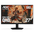 AOC 27" Gaming Monitor QHD 260Hz Overclocked IPS NVIDIA G-SYNC Q27G41ZE