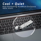 OWC Envoy Pro mini 2TB Pocket-Sized USB-C + USB-A 10Gb/s Portable SSD