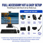 24" FHD All in One Desktop Computer, i5 CPU Up to 3.2 GHz,8GB RAM 256GB SSD