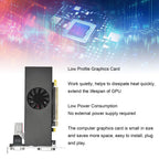 8G DDR5 Graphics Card, 128 Bit Low Profile Video Card with HD Multimedia Interface DVI Port Displayport, for PC Computer Gaming Streaming Work
