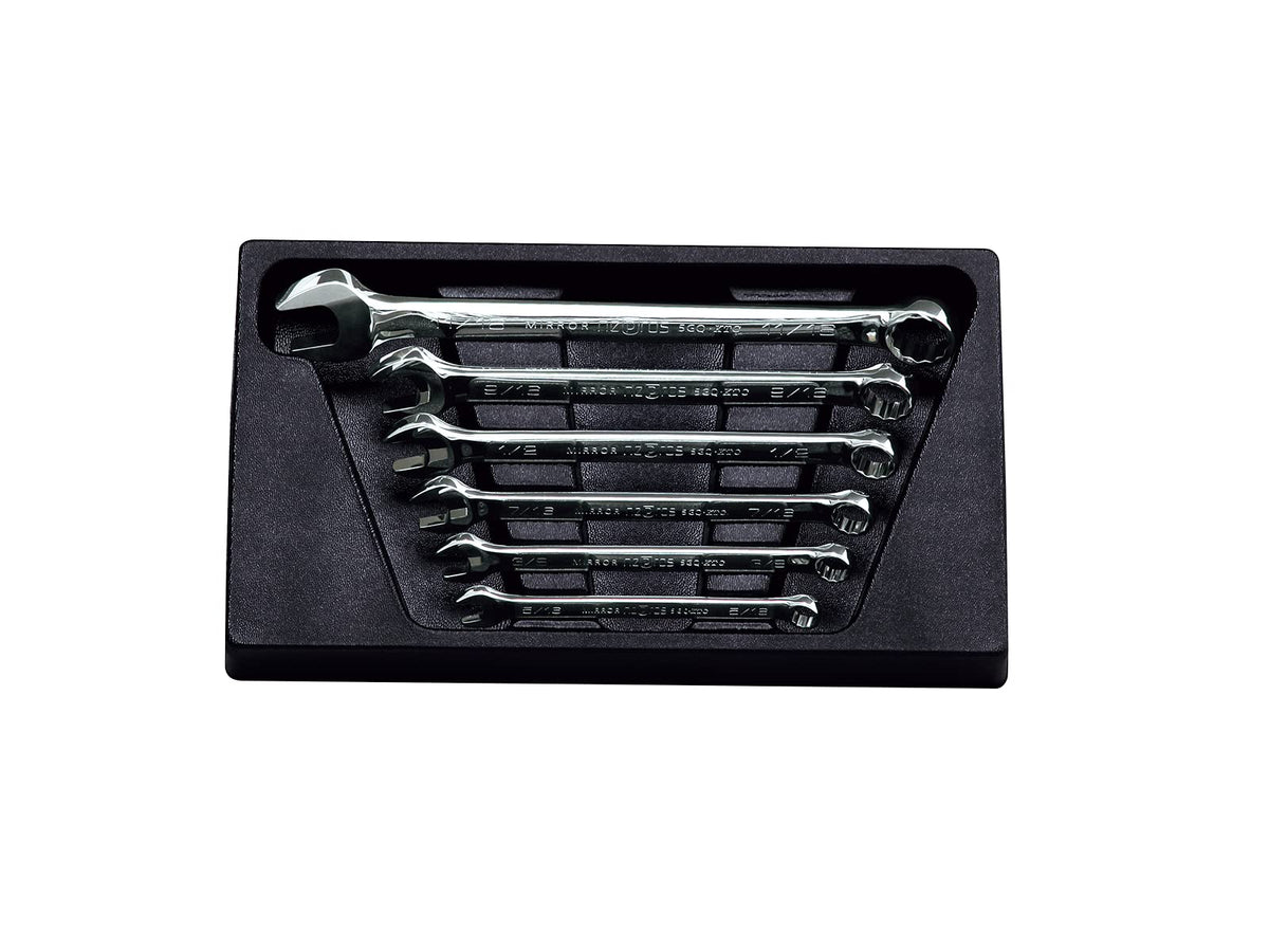 Kyoto Machine Tools (KTC) Neplos Combination Wrench Set, Set of 6 NTMS206B