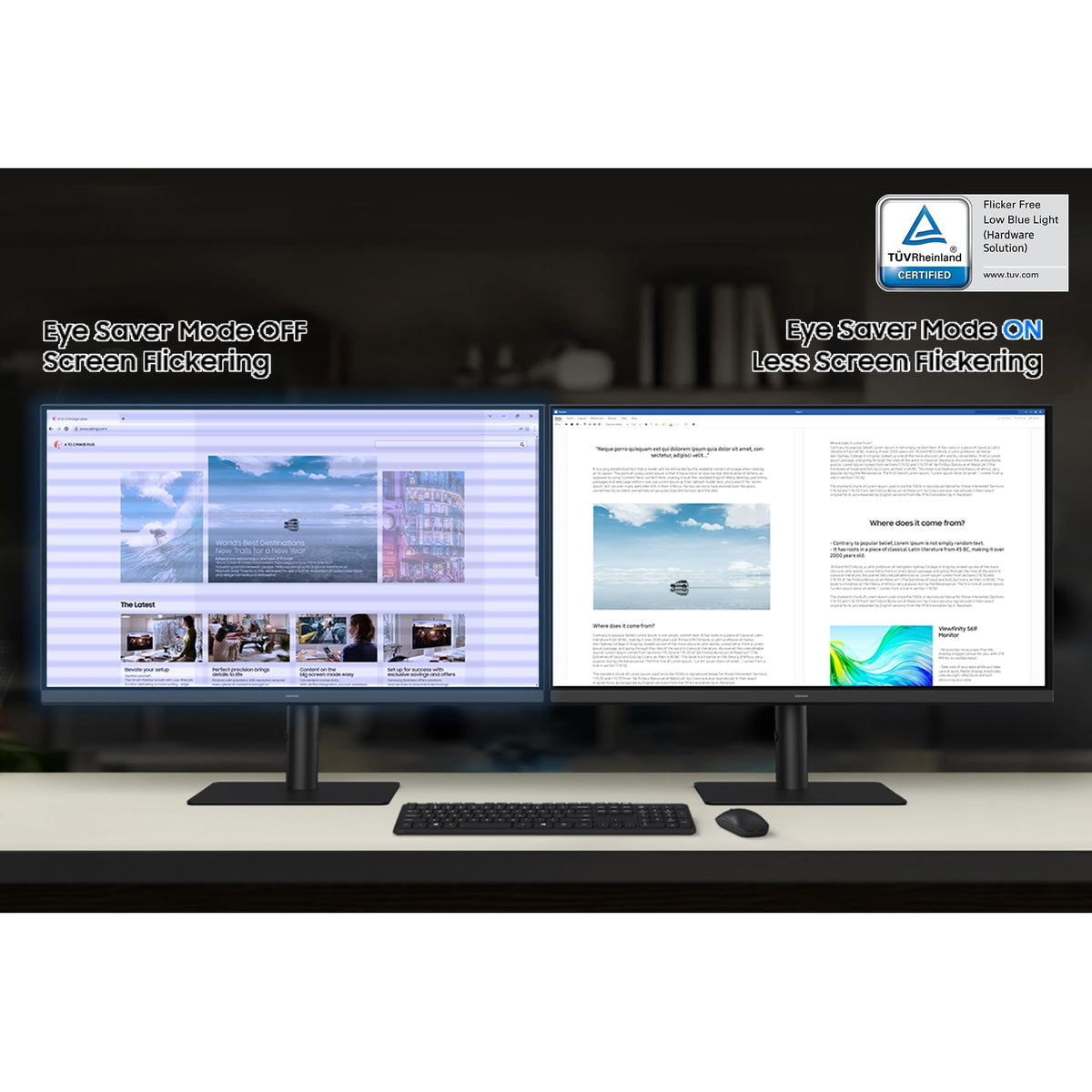 Samsung 27" ViewFinity S6 (S61F) QHD (2560x1440) High-Resolution Monitor