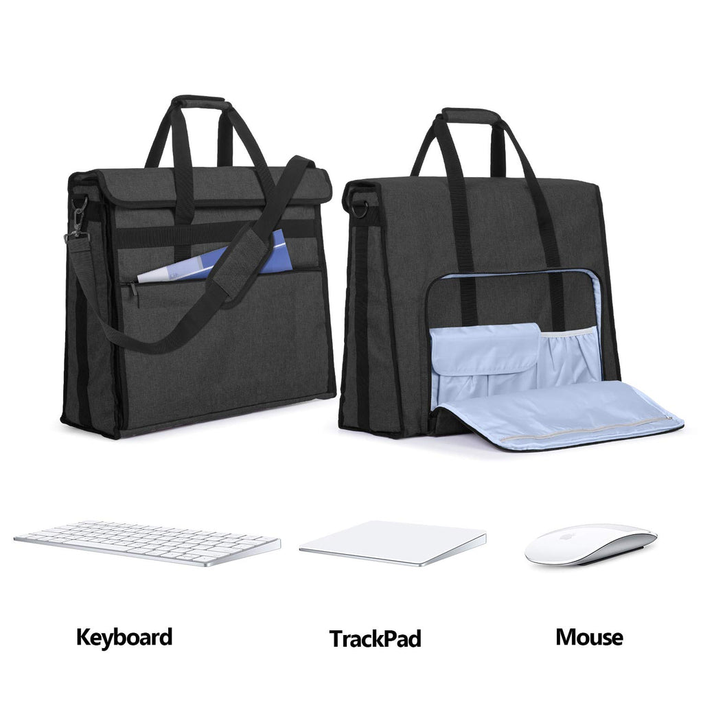 Damero Carrying Case Tote Bag for 21.5" Desktop Computer, Black