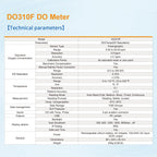 Portable Dissolved Oxygen Meter,Lab Dissolved Oxygen DO Meter