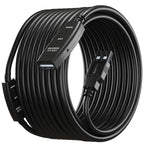 MutecPower 100 Feet Active USB Extension Cable 3.0 Male to Female with 3 Extension chipsets Signal Booster - Repeater Cord 30 Meters / 100 Feet (AC Power Supply Included)