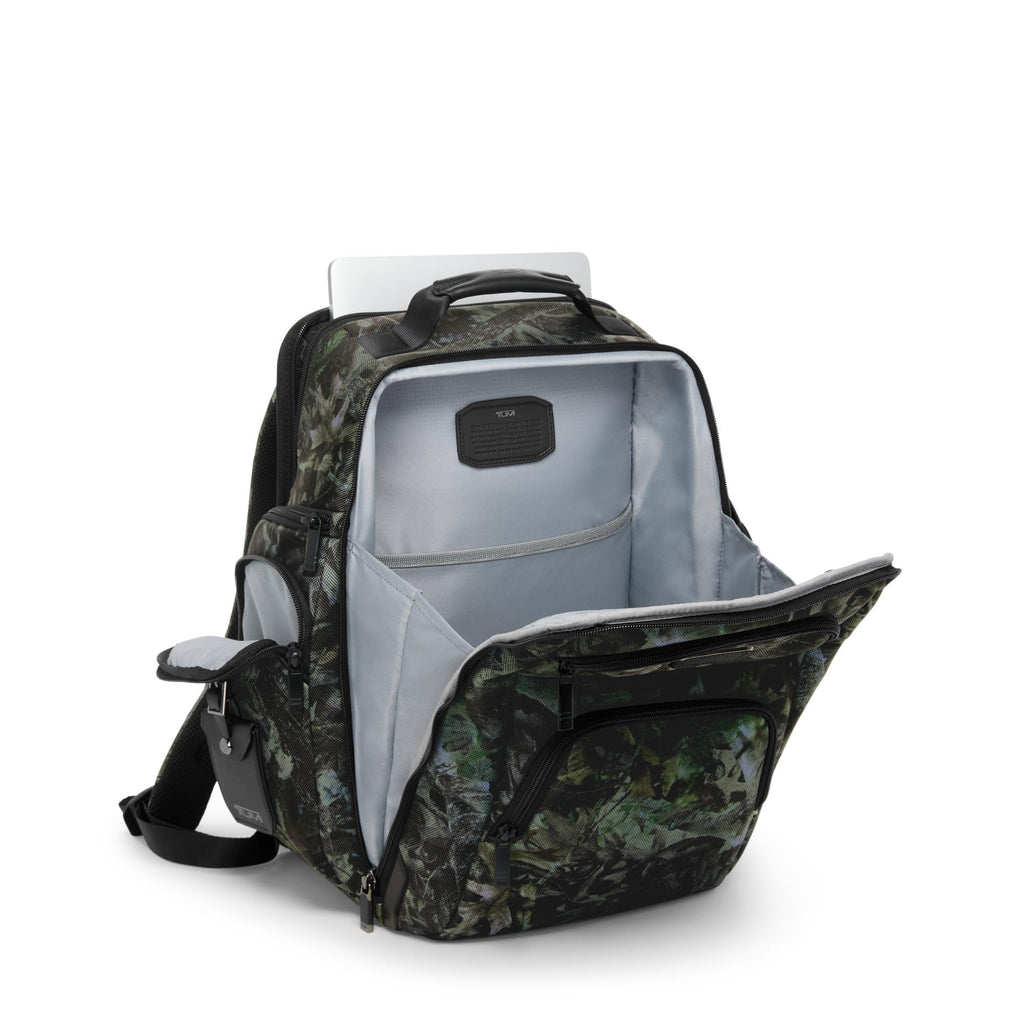 TUMI Alpha Brief Pack, Fits Up to 15" Screen, Forest Camo
