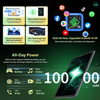 Android 16 Tablet with Keyboard - 13 inch Tablet with 32GB+256GB+2TB Expand