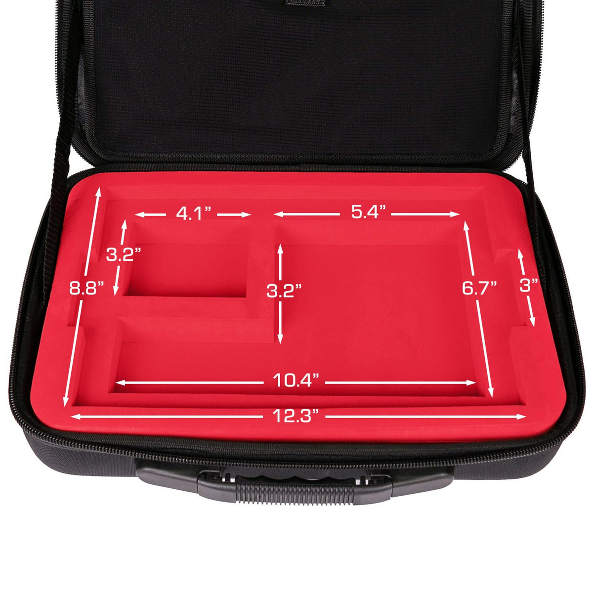 Pulse 14" MacBook Pro Protective Travel Case with Accessory Storage