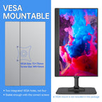 VisionOwl Portable Monitor 15.6 Inch 1080P FHD 85% sRGB Second Screen, USB-C HDMI HDR External Travel Monitor for Laptop PC MacBook PS5 Xbox, VESA Mountable, with Speakers, Cover Stand, Silver