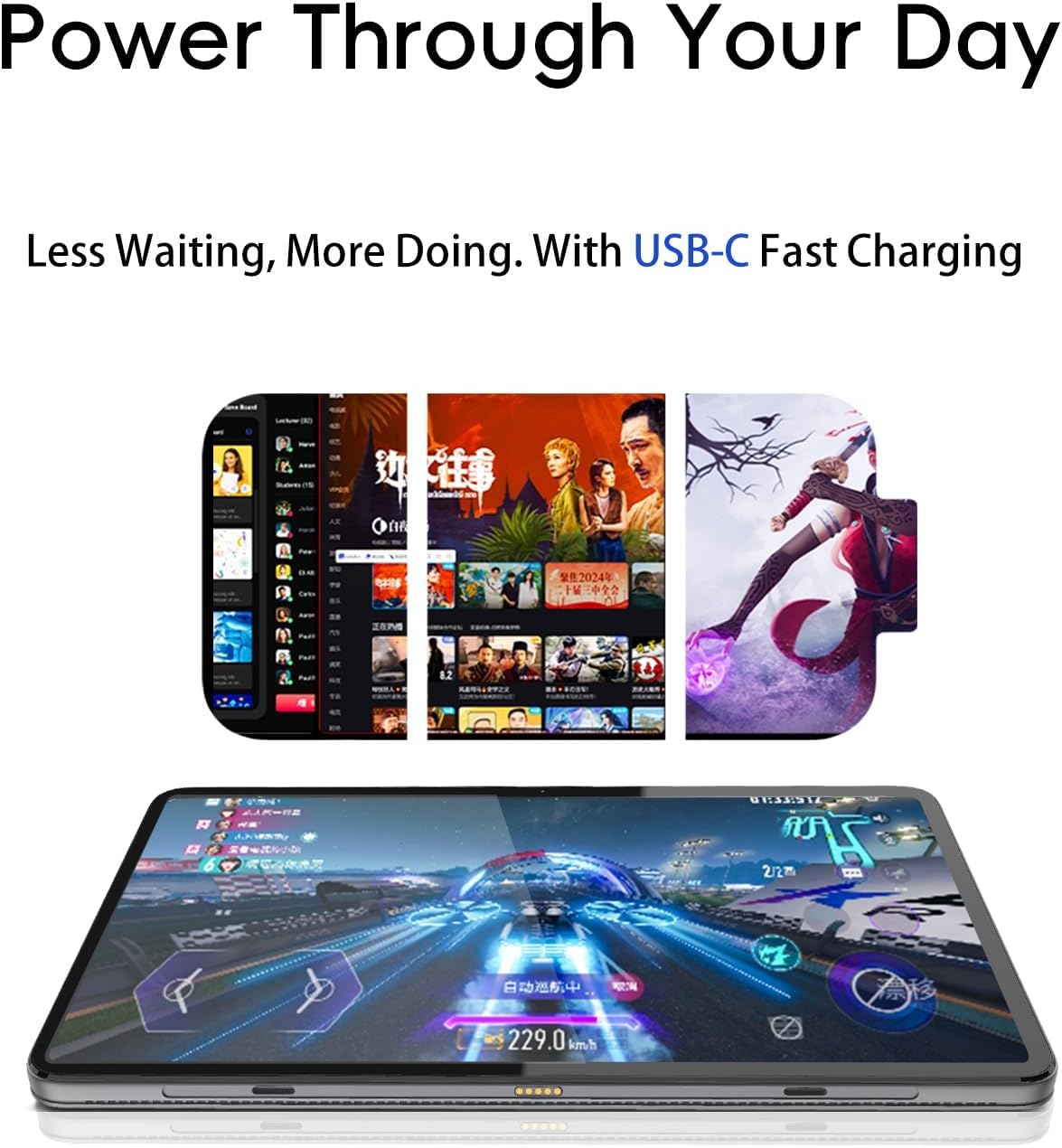 2-in-1 Laptop/Tablet (2026), 10.1" FHD IPS Touchscreen, 1-Year Office 365