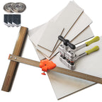 Precise Tile Cutter Hand Tool,Professional Manual Tile Cutter for Porcelain/Ceramic Tiles,Capable Cutter 72' Format Tiles,Upgrade 4.0 Running Plier,2Pcs Tile Scoring Wheels,3Pcs Cutter Heads