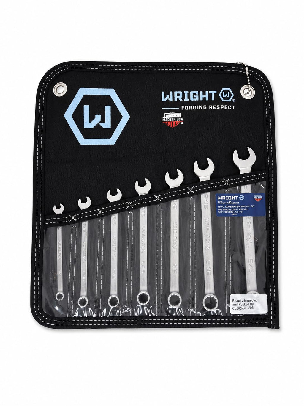 Combination Wrench 20 14 pc Set 12 Point Satin 3/8" 1 1/4"