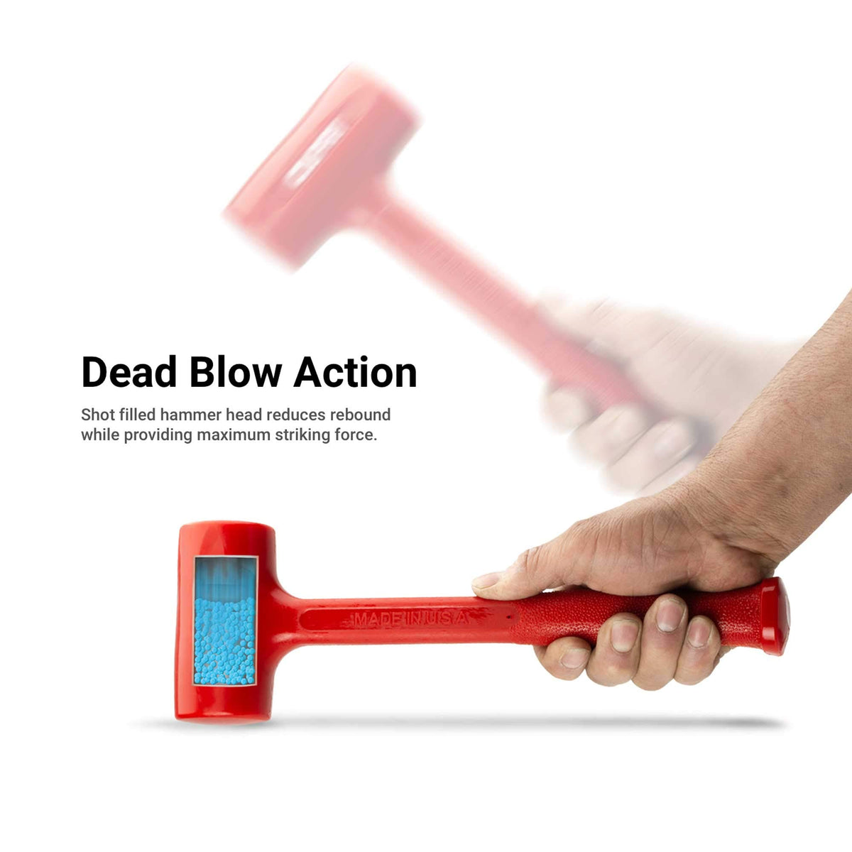 Capri Tools Dead Blow Hammer Set, 5-Piece, Made in USA
