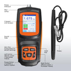 Gauss Meter ±1% High Precision Tesla Meter 0-2500mT 25000Gs Hall Sensor Magnetic Field Tester Data Storage USB Rechargeable TFT Display DC Field Measurement Device