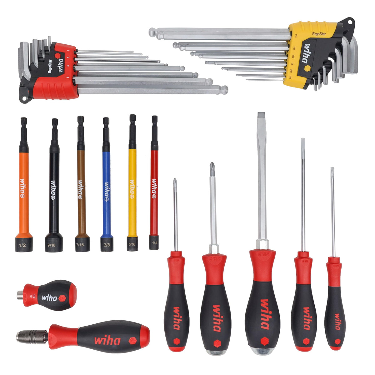 Wiha 91873 80 Piece Industrial MRO Tool Kit in Heavy Duty Backpack