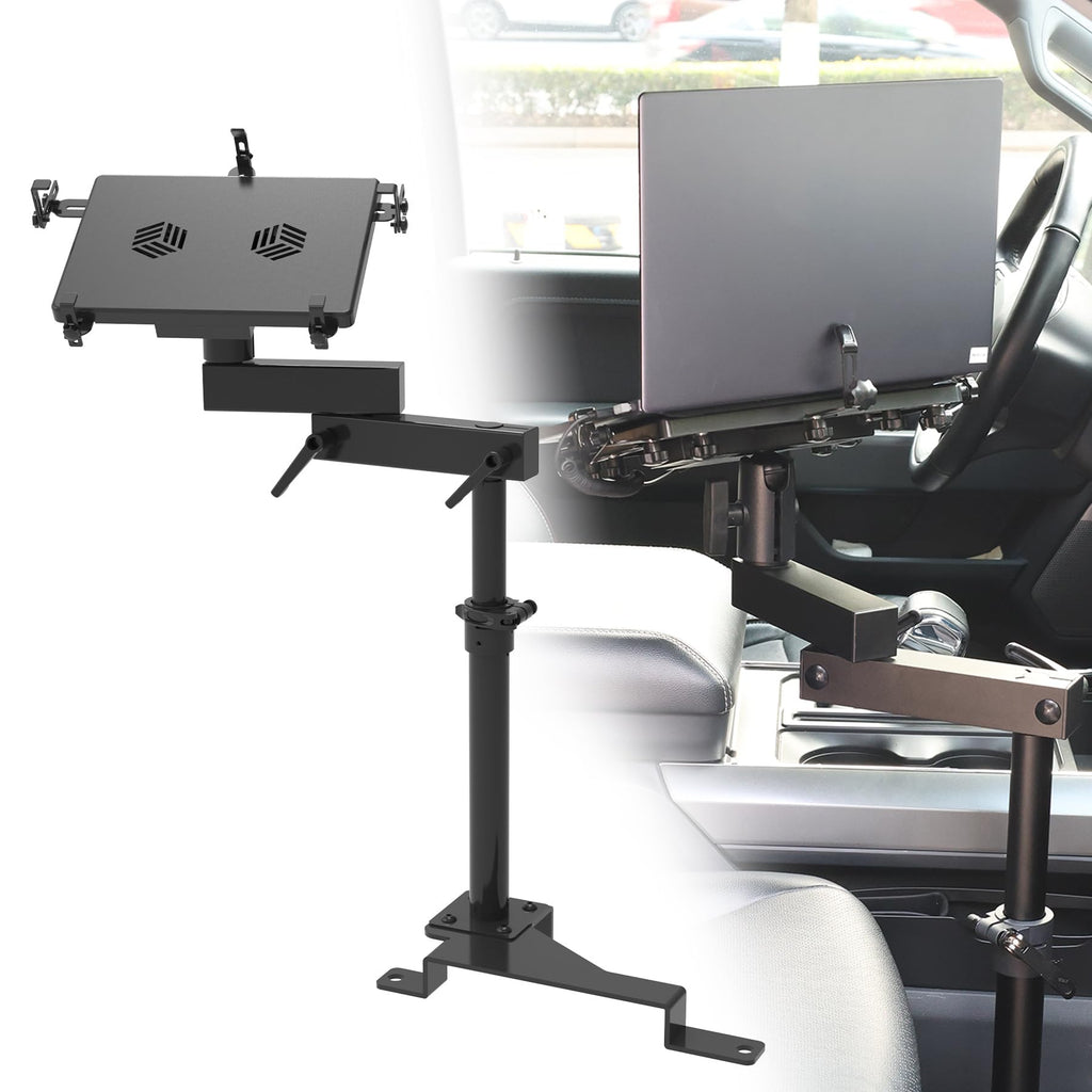No-Drill Truck Laptop Mount Fit for Ford F250-F750 2000-2025