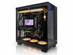 Osprey 360mm AIO CPU Cooler, Curved OLED Screen, ARGB, Intel & AMD, Black