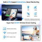 8 Inch Tablet Android 15 Tablet with Sim Card Slot Uncloked Cellular Phone with 4G LTE Octa Core 12GB RAM 64GB ROM 2TB TF Expandable Tableta with Case