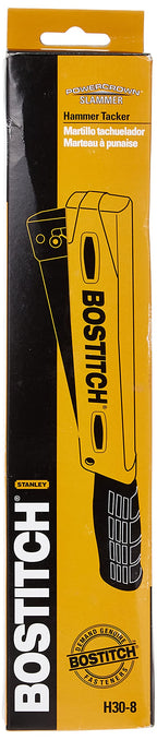BOSTITCH Hammer Stapler/Tacker, Manual, 1/4-Inch to 3/8-Inch (H30-8), (Pack of 6)