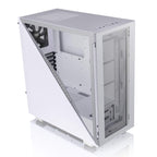 Thermaltake Divider 500 TG Black Color ARGB ATX Mid Tower Tempered Glass Computer Case with 3 120mm 5V ARGB Front Fans + 1 120mm Standard Rear Fan + 2 Symmetrical Triangular Panels CA-1T4-00M1WN-01