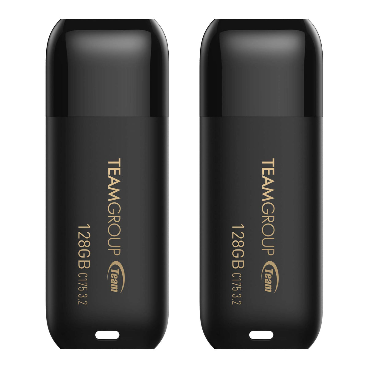 TEAMGROUP C175 1TB USB 3.2 Gen 1 (USB 3.1/3.0) Read 100MB/s Flash Thumb Drive, External Data Storage Memory Stick Compatible with Computer/Laptop/Desktop/PC Matte Black TC17531TBB01