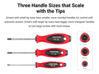 TEKTON Phillips and Slotted Screwdriver Set, 26-Piece | DWZ90009