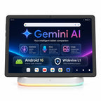 Android 15 Tablet with Dock, 10.1 inch,14GB+64GB+1TB Expand