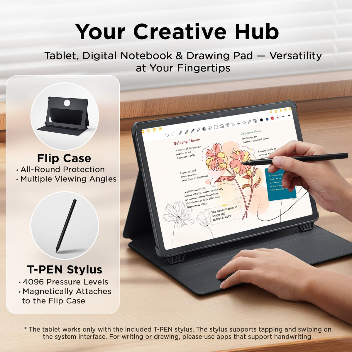 TCL NXTPAPER 11 Plus Android Tablet, 11.5" 2.2K 120Hz Display, 8+256GB