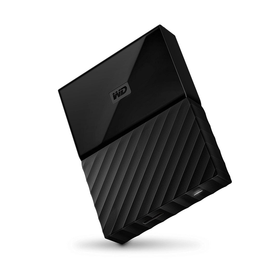 WD 1TB My Passport, Portable External Hard Drive, Red, backup software with defense against ransomware, and password protection, USB 3.1/USB 3.0 compatible - WDBYVG0010BRD-WESN