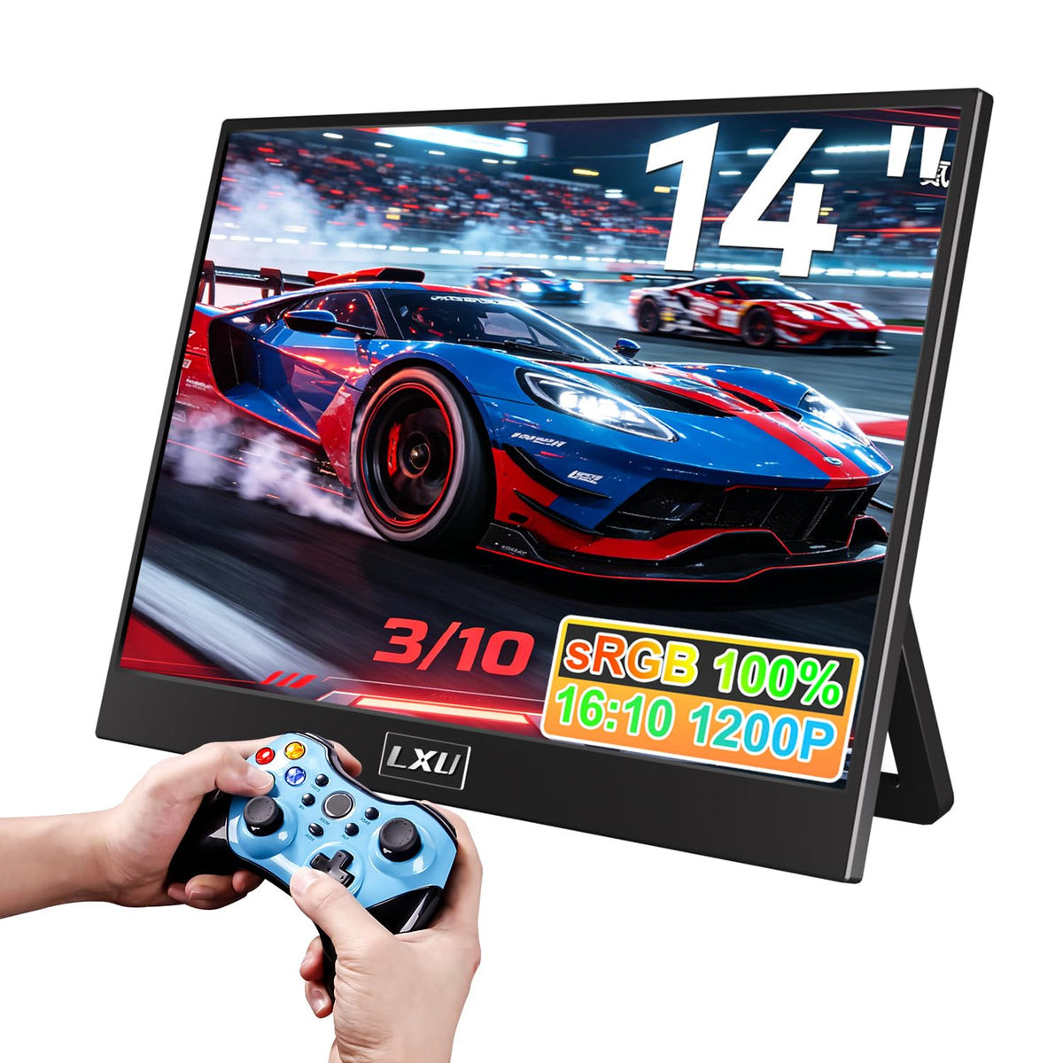 16" 1200P Laptop Screen Extender Monitor Portable