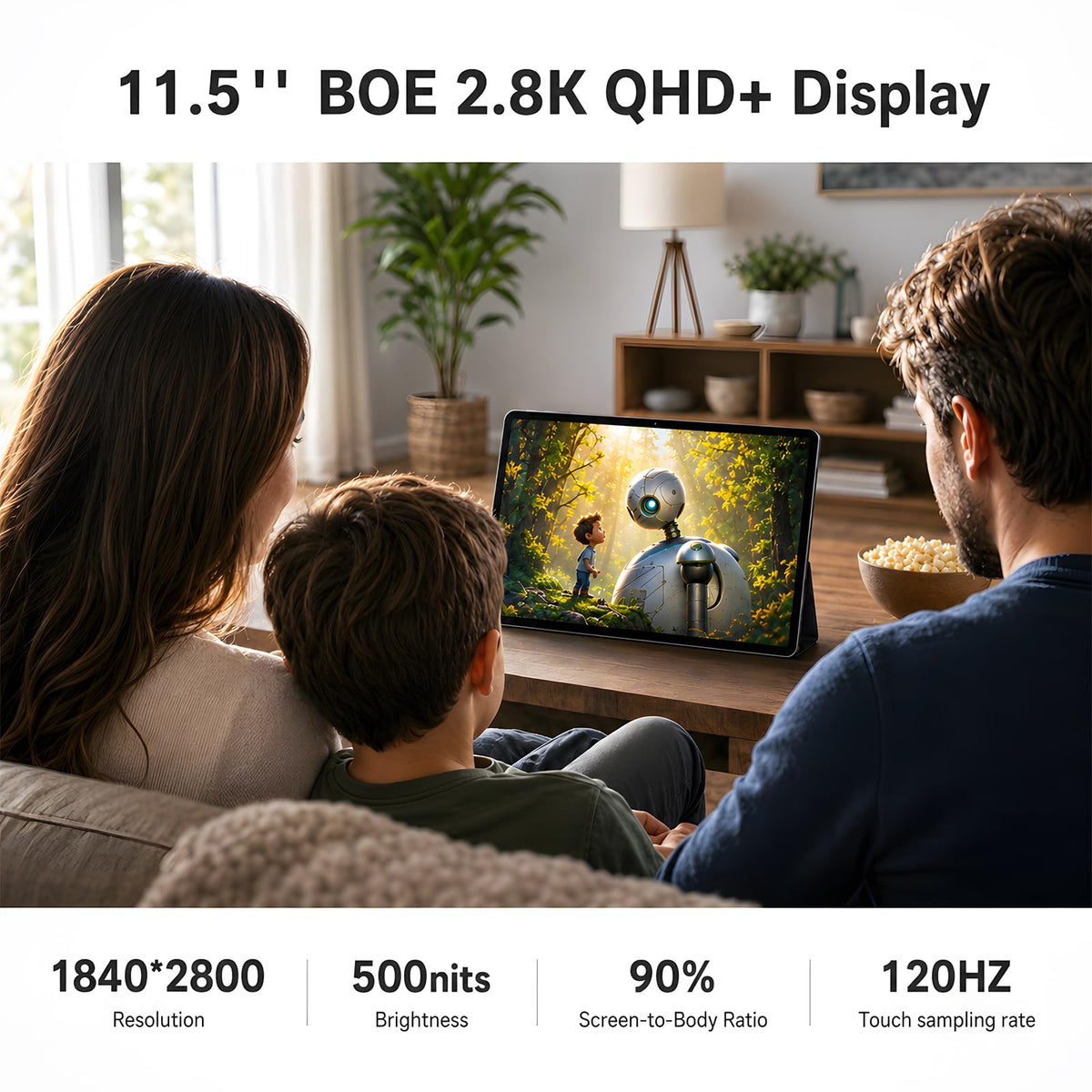 Tablet, Android 16 Tablet 11.5 Inch, 2.8K(2800*1840) Tablet With Keyboard