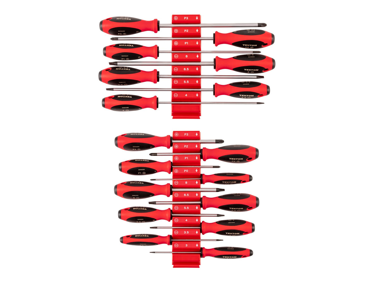 TEKTON Phillips and Slotted Screwdriver Set, 26-Piece | DWZ90009