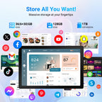 Tablet,11" Android 16 Tablet Octa-core 36GB+128GB Gemini AI