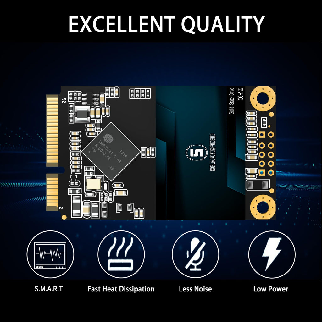 SSD mSATA 64GB 5PACK SATA 3 Internal Solid State Drive 3D NAND