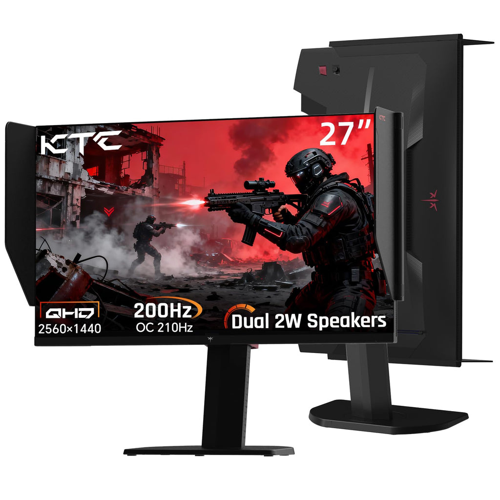 KTC 32 Inch Curved 280Hz Gaming Monitor, 240Hz Computer Monitor FHD, H32C5