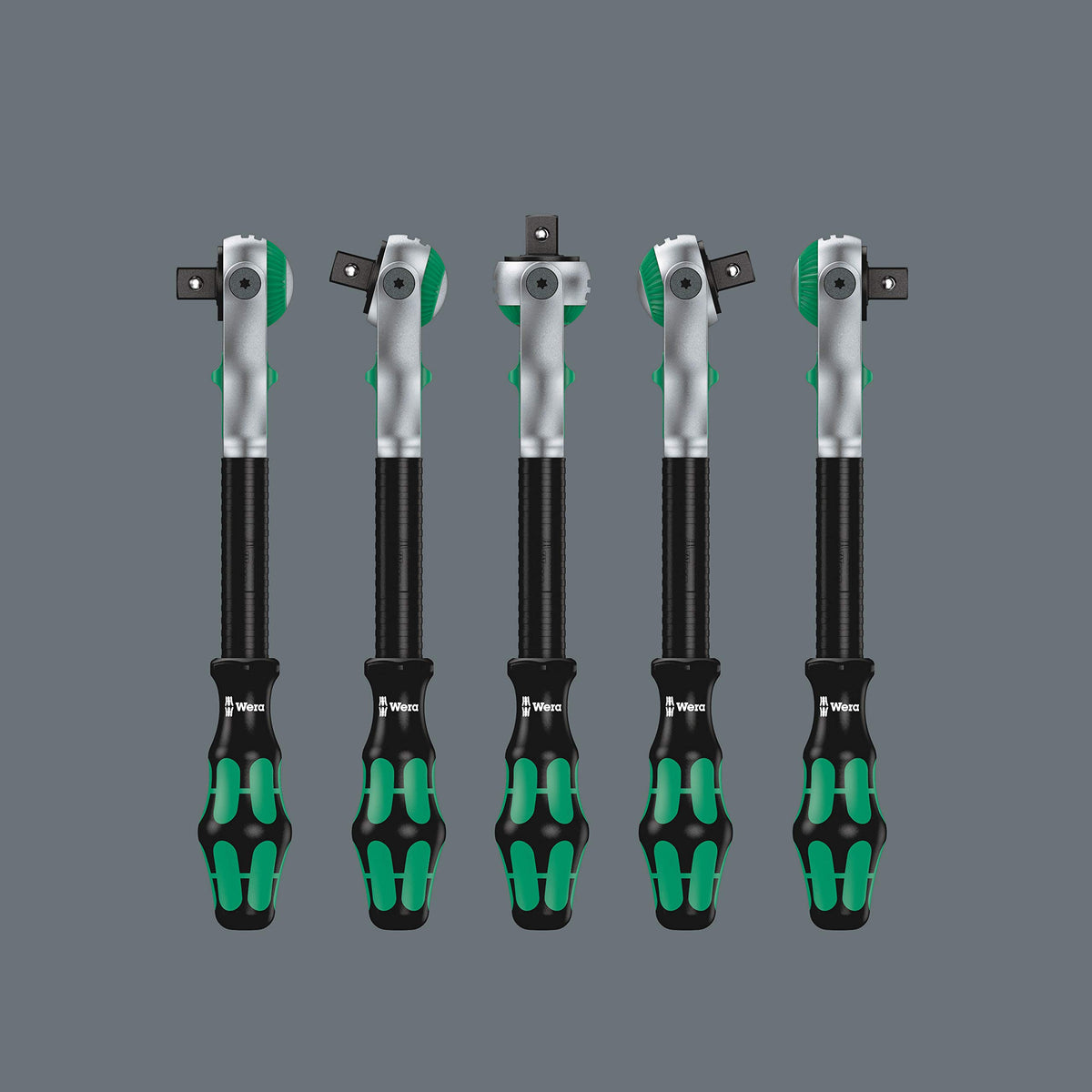 Wera 05004019001 8100 SA 9 Zyklop Imperial Speed Ratchet Set, 28 Piece, 1/4" Drive