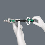 Wera 05004019001 8100 SA 9 Zyklop Imperial Speed Ratchet Set, 28 Piece, 1/4" Drive
