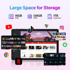 11 Inch-Android 16 Tablet 2026 Latest Update 16GB RAM 128GB ROM 1TB Expandion 5G WiFi Cellular 21MP Dual Camera Octa-core MTK8786.Gemini AI 2.0.Tablets with Keyboard,Mouse,protective film,Case-Gray