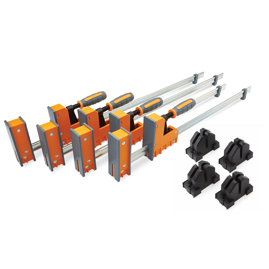 Bora Parallel Clamps Woodworking Set, 8 Piece - 1100 Lbs