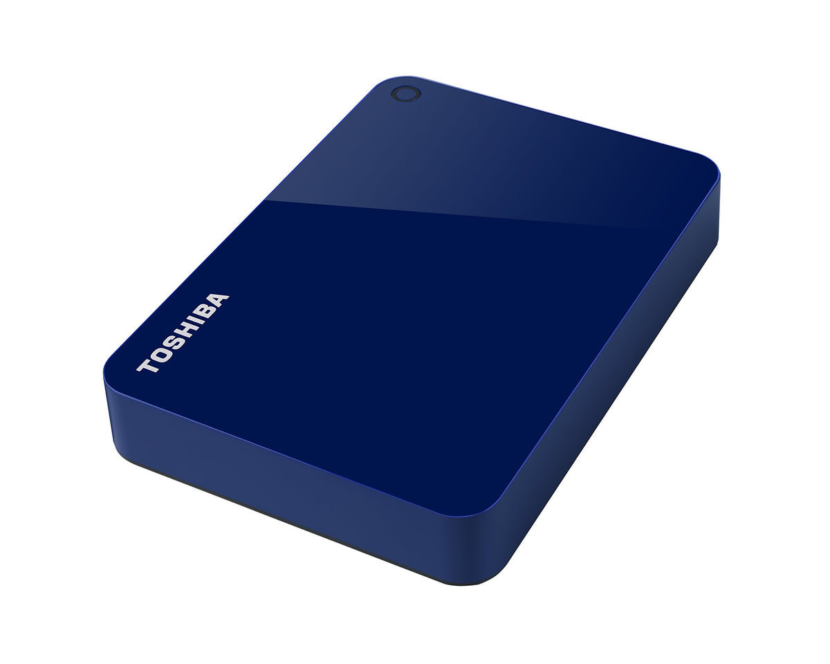Toshiba Canvio Advance 4TB Portable External Hard Drive USB 3.0, Blue - HDTC940XL3CA