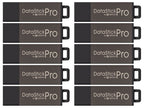 Centon Electronics DataStick Pro USB 2.0 Flash Drive, 2 GB, 50 USB Flash Drives, 50 Bulk Pack, Grey