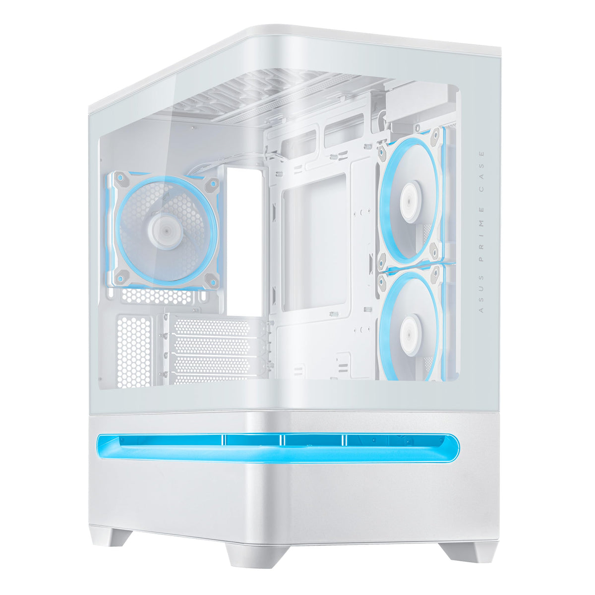 ASUS Prime AP304 ARGB ATX PC Gaming Case Tempered Glass; x4 ARGB Fans