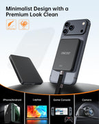 1TB Magnetic Portable SSD, Up to 2000MB/s – External Solid State Drive