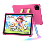 ALLDOCUBE Kids Tablet 10 Inch,Android 16 Tablet for Kids with Stylus & Case