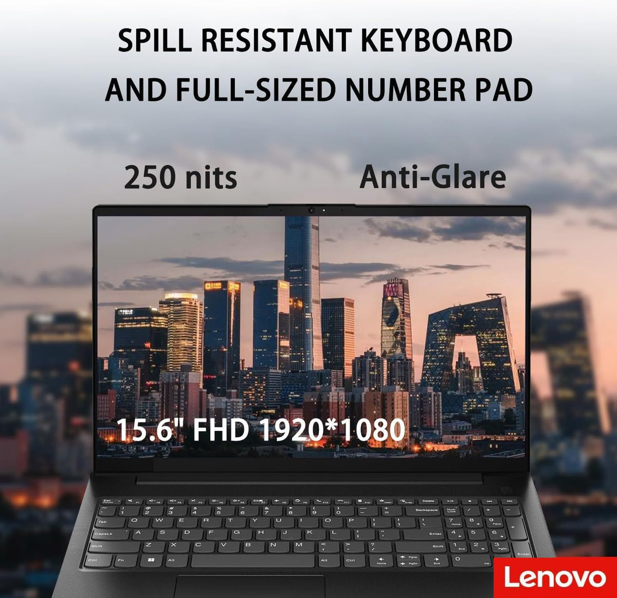 Lenovo V15 G4 i5 Business Laptop, 15.6″ FHD Anti-Glare Display, Intel i5-13420H (8-Core, Beat i7-1355U), 16GB DDR5 RAM, 256GB SSD, WiFi6, Bluetooth5.2, Windows 11 Home, with 5ave 6-in-1 Accessory Kit