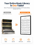 15.6 Inch Android 16 Tablet, FHD IPS Sheet Music Display for Musicians