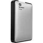 Western Digital 1TB Silver My Passport for Mac Portable External Hard Drive - USB 3.0 - Western DigitalBLUZ0010BSL-NESN